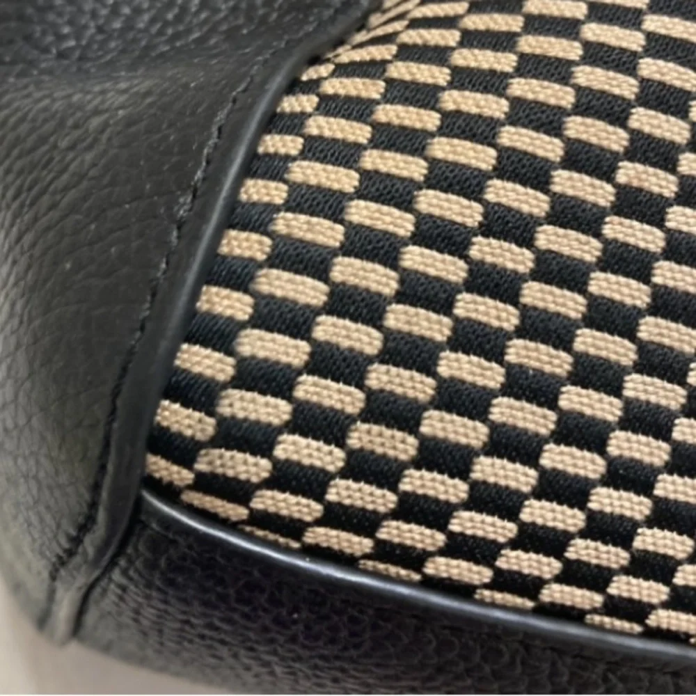 Coach 29848 Prairie Satchel Bag in Legacy Jacquard- Black